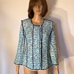 St.John knit jackets,size 8